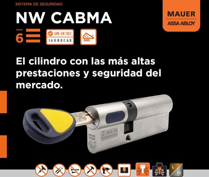 La Arquitectura de la Inviolabilidad: El Cilindro MAUER NW CABMA de Nivel 6
